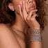 Monarchfalter-Glieder | Mini-Kismet-Armband | Rosa x Roségold